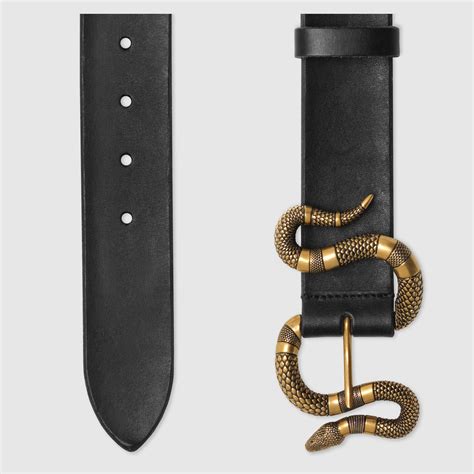 gucci snakeskin belt mens|gucci belt with snake buckle.